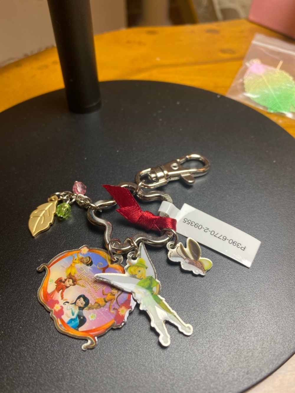 Fairy Character Keychain Charm - Red Ribbon - Picture 2 of 5